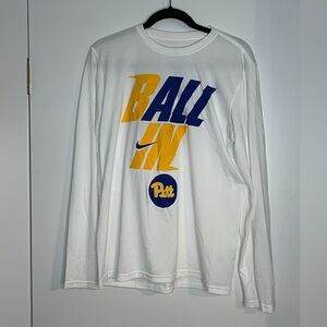 Nike x University of Pittsburgh basketball ACC tournament long sleeve